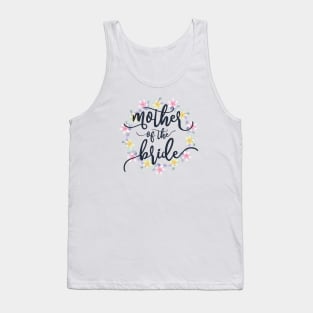 Elegant Mother of the Bride Wedding Calligraphy Tank Top